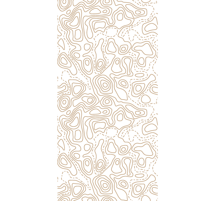 Conceptual Outlines abstract wallpaper - TenStickers