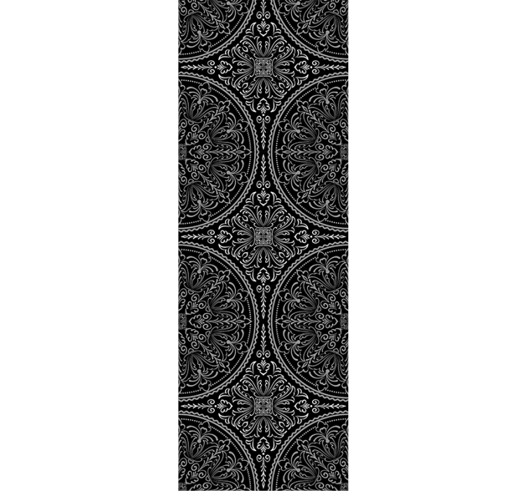 Baroque wallpaper ornate design - TenStickers