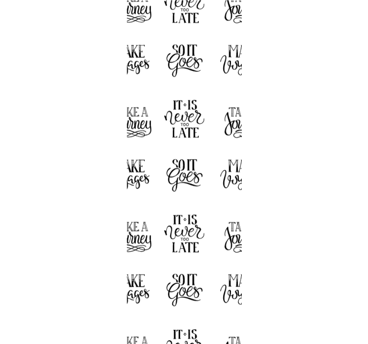 Motivational Quotes letter wallpaper - TenStickers