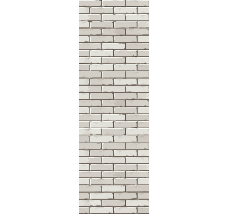 Brick wallpaper brick illusion - TenStickers