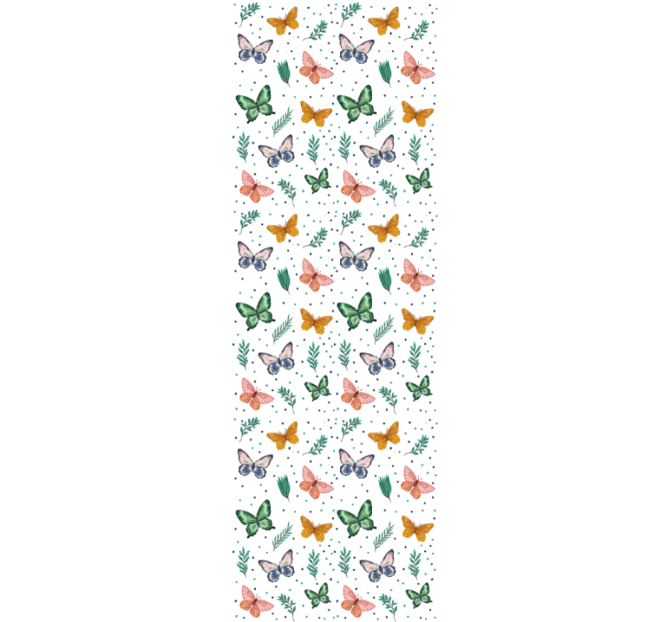 Butterfly wallpaper butterfly swarm - TenStickers