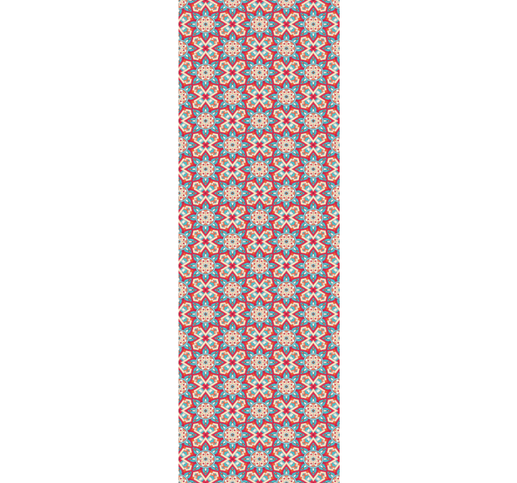 Tile wallpaper with tile inspired design - TenStickers