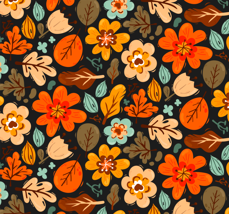 Floral Arrangement flower wallpaper - TenStickers