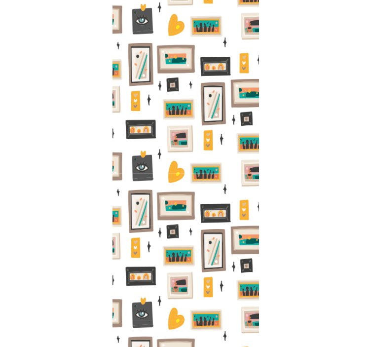 Retro Office Motifs industrial wallpaper - TenStickers