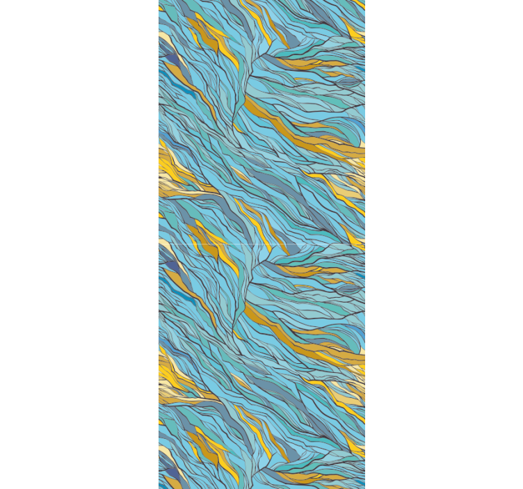 Abstract Natural Movement abstract wallpaper - TenStickers