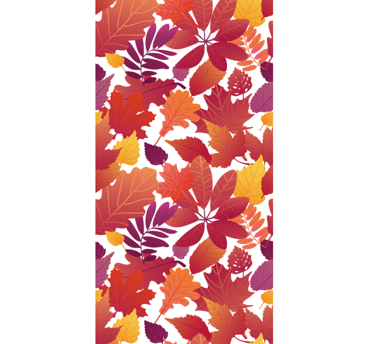 Autumn Foliage leaf wallpaper - TenStickers