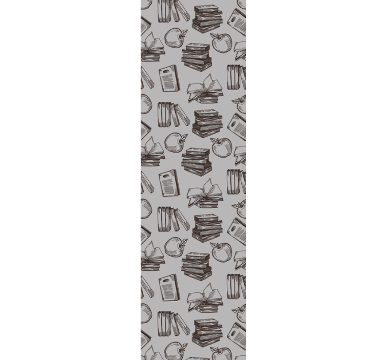 Literary Sketch letter wallpaper - TenStickers