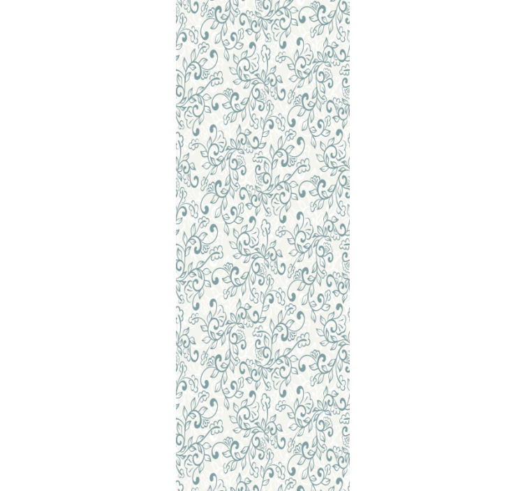 Elegant Florals floral ornament wallpaper - TenStickers