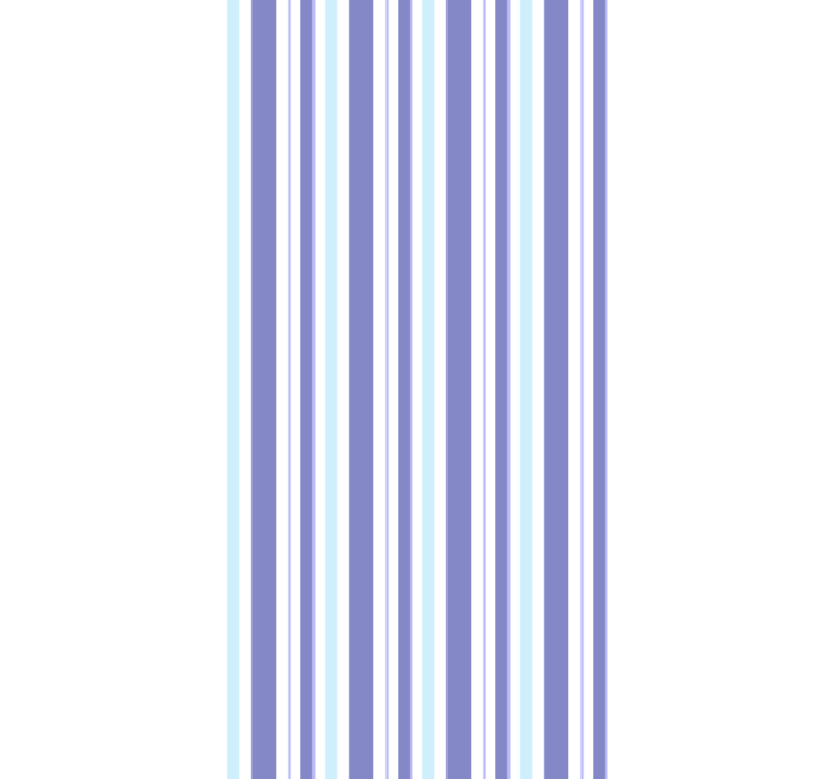 Striped Wall Feature horizontal striped wallpaper - TenStickers