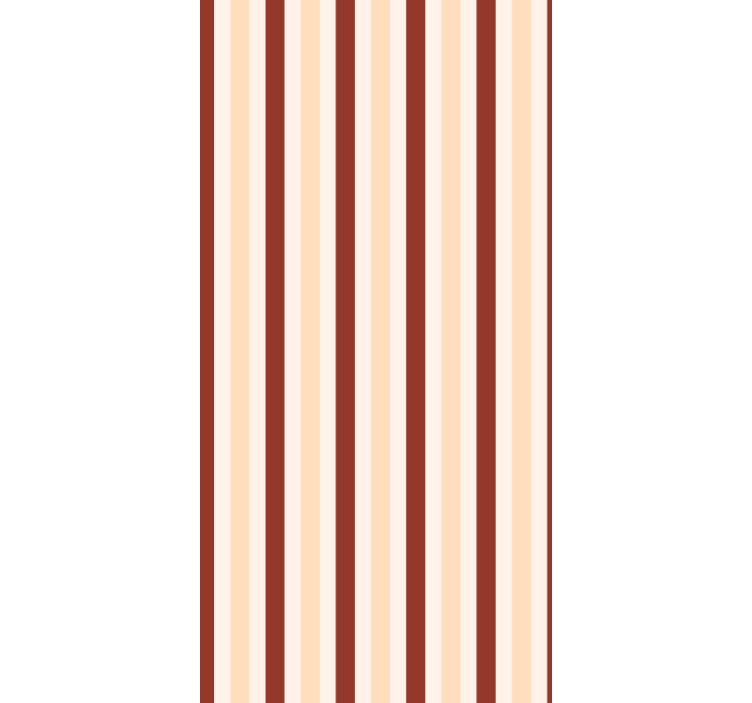 Lined Interior horizontal striped wallpaper - TenStickers
