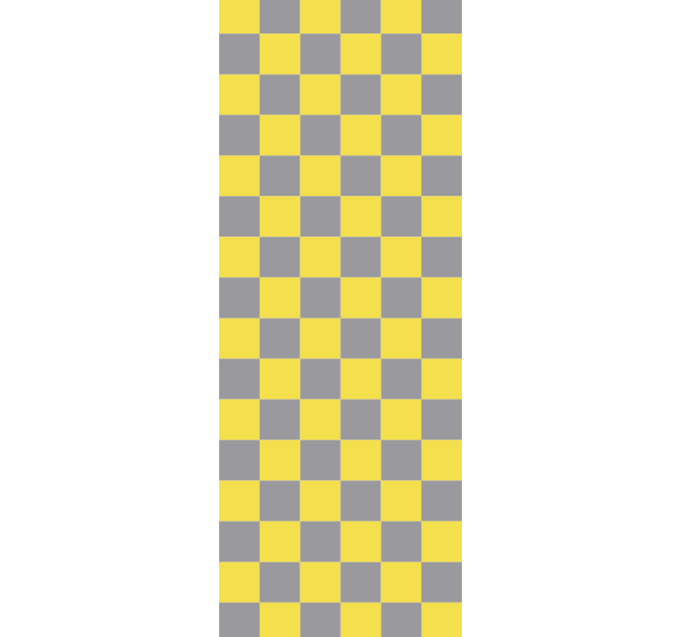 Chequered Pattern square wallpaper - TenStickers