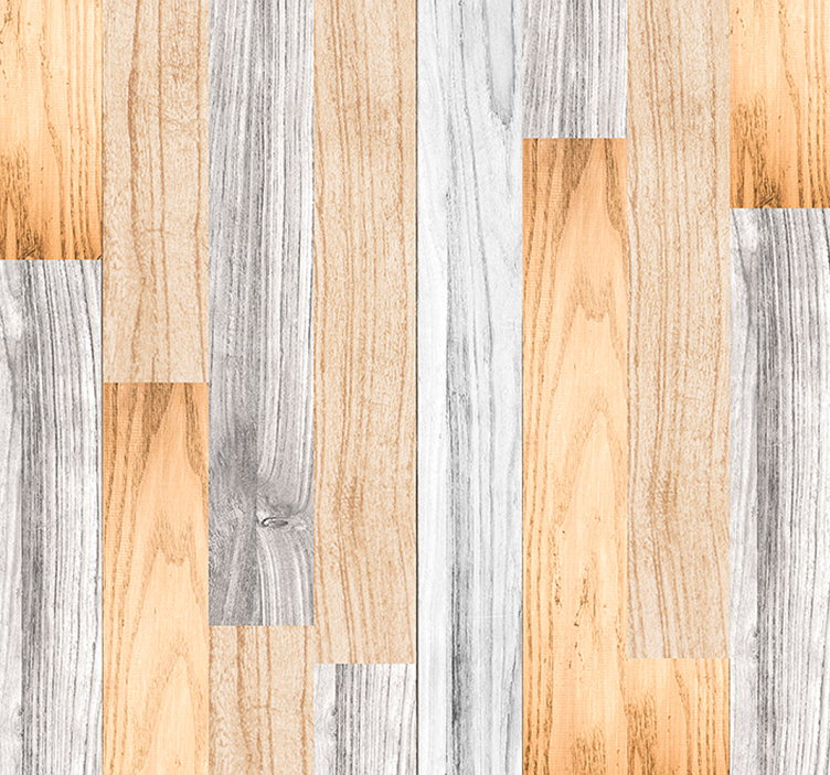 Wooden Cover Textured Wallpaper - TenStickers