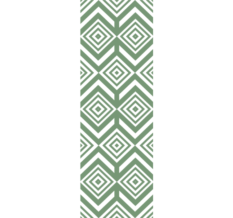 Angular Diamond Configurations geometric wallpaper - TenStickers