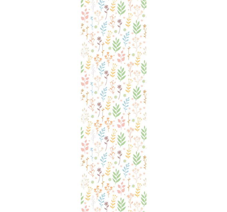 Floral Greenery Accents flower wallpaper - TenStickers