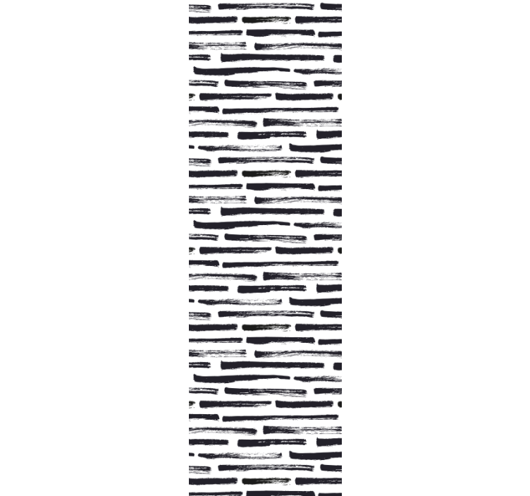 Abstract Stripe Pattern horizontal striped wallpaper - TenStickers
