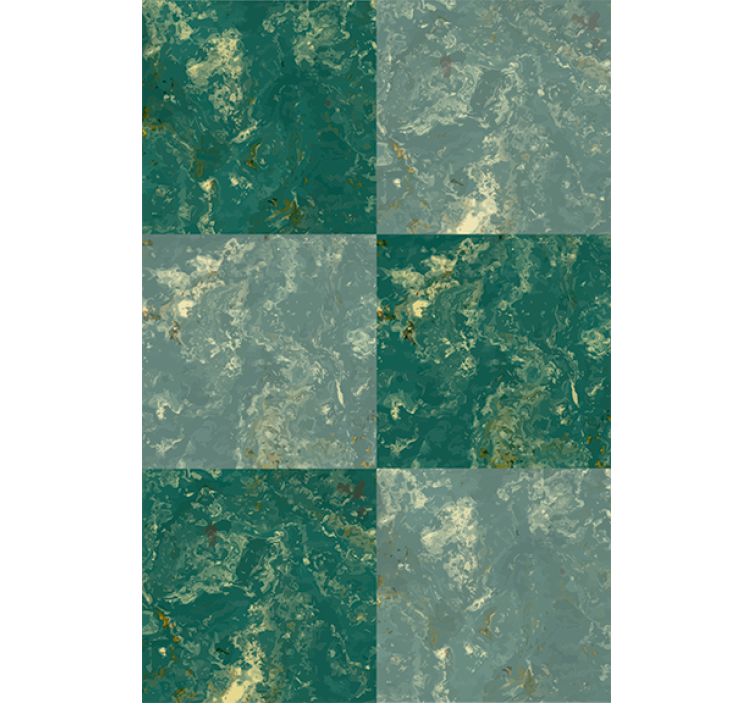 Marble wallpaper in marble squares design - TenStickers
