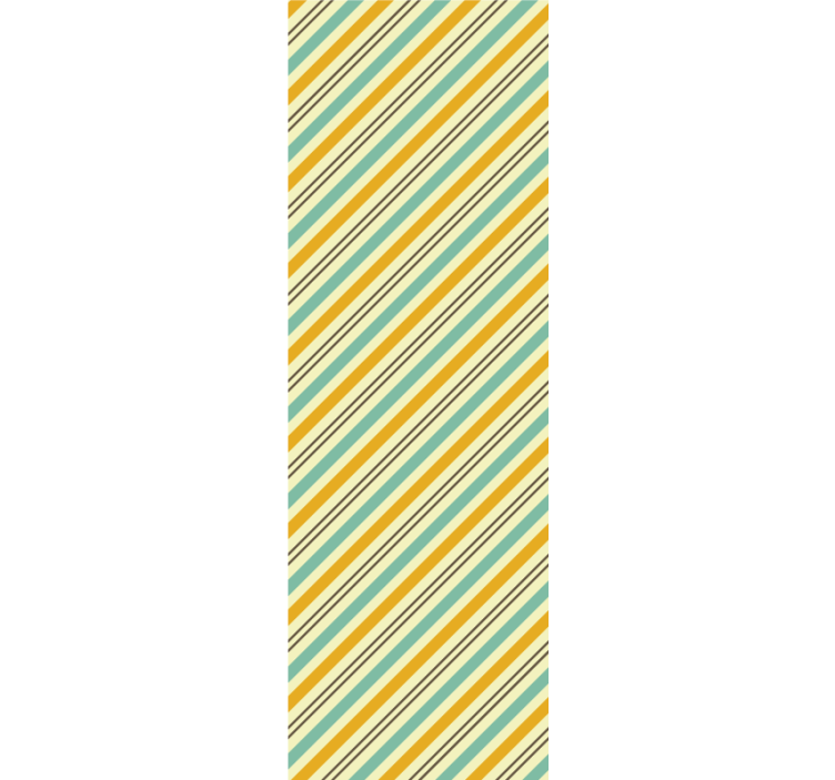 Horizontal striped wallpaper striped diagonal pattern - TenStickers