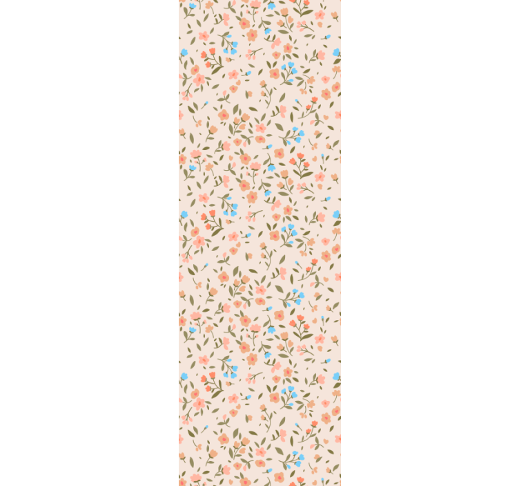 Floral Blossom Charm flower wallpaper - TenStickers