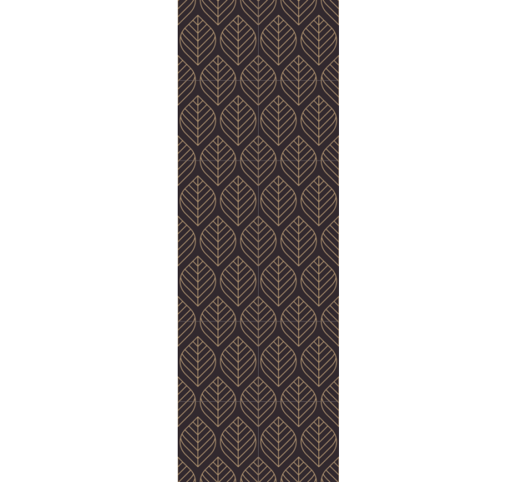 Leaf wallpaper leaf pattern sophistication - TenStickers