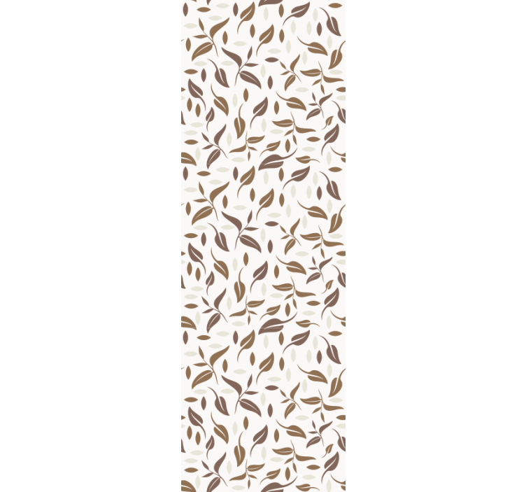Autumn Leaves Motif leaf wallpaper - TenStickers