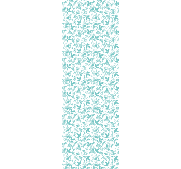 Ornate Scrolls leaf wallpaper - TenStickers