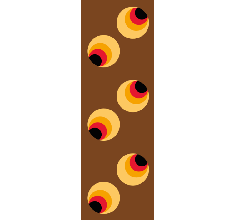 Pop eyeballs  Vintage Wallpaper - TenStickers