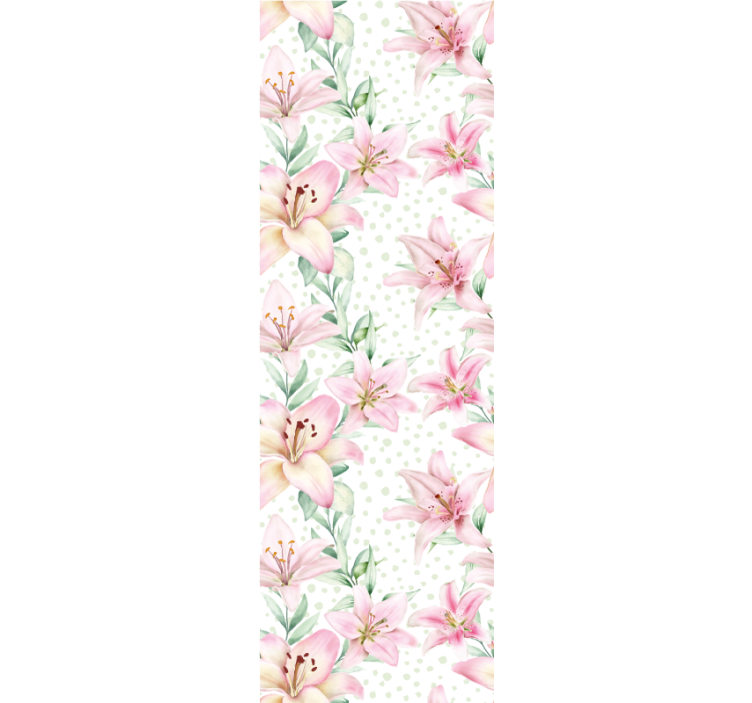Floral Symphony flower wallpaper - TenStickers