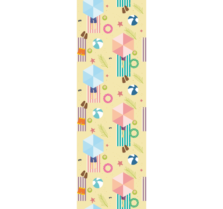 Playful Seasonal Elements christmas wallpaper - TenStickers