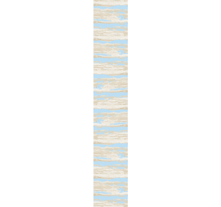 Horizontal striped wallpaper horizontal layered design - TenStickers