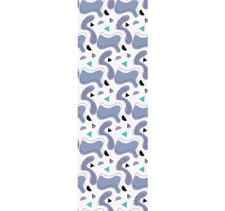 Conceptual Forms Collection abstract wallpaper - TenStickers