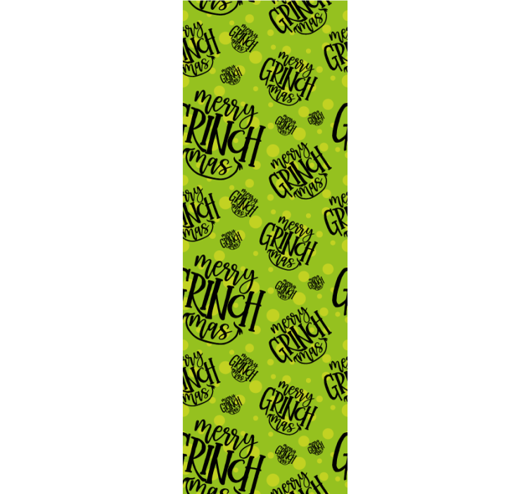 Festive Character Pattern christmas wallpaper - TenStickers