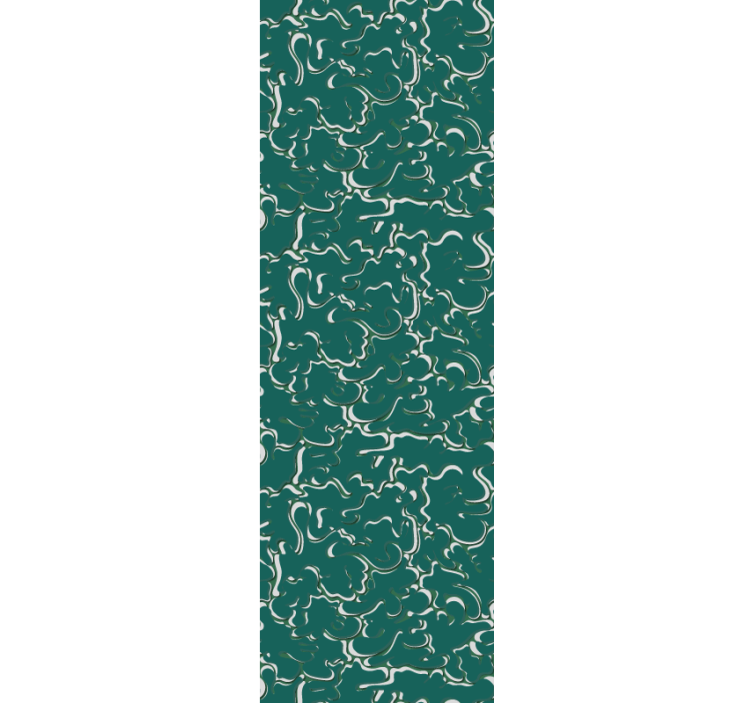 Abstract Swirls geometric wallpaper - TenStickers