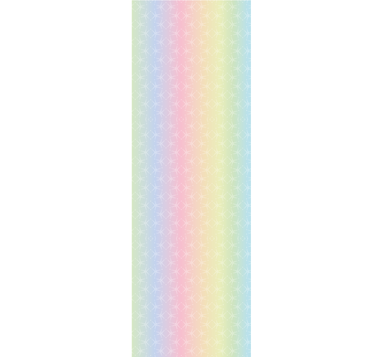 Glitter rainbow sky abstract wallpaper - TenStickers