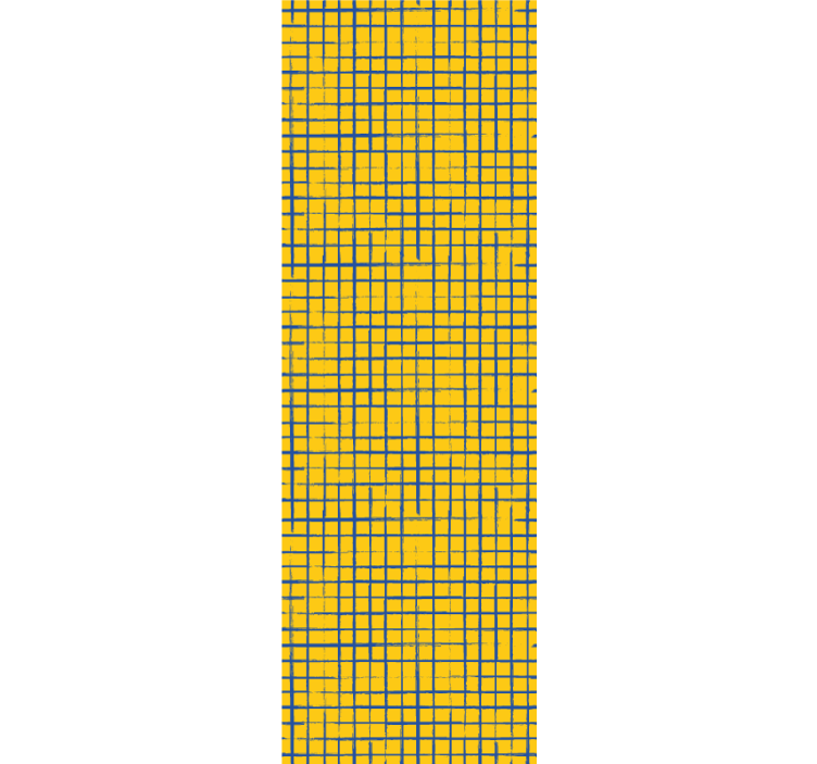 Grid Pattern Design geometric wallpaper - TenStickers