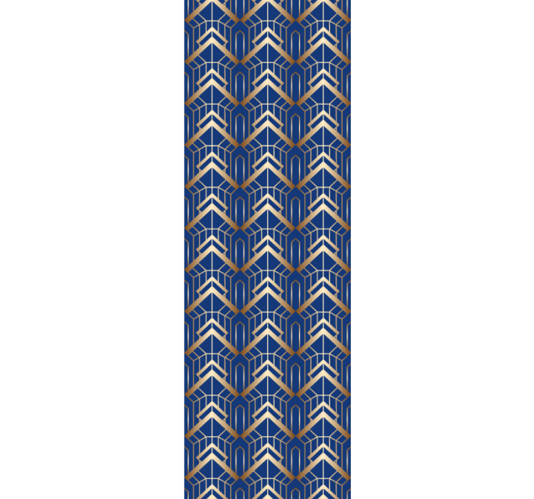 Geometric Arrow Point geometric wallpaper - TenStickers