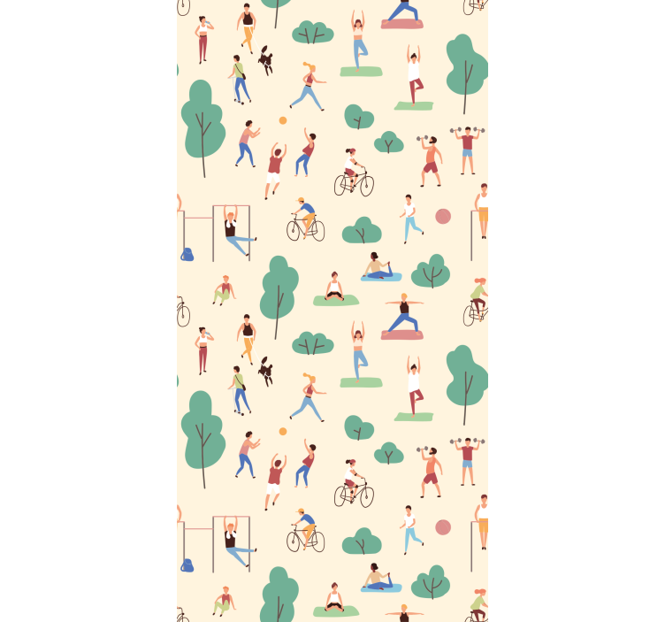 Outdoor Activities nature wallpaper - TenStickers