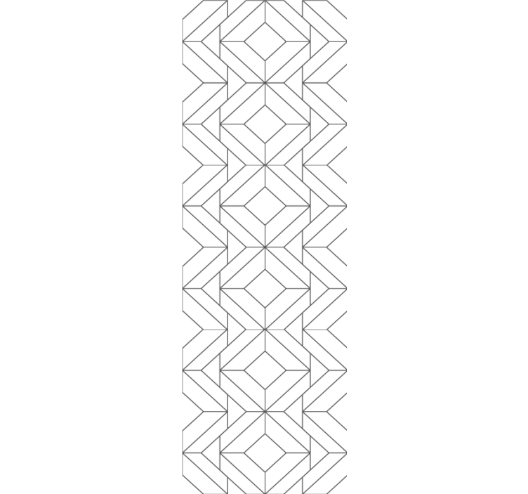 Modern Patterned Elements geometric wallpaper - TenStickers