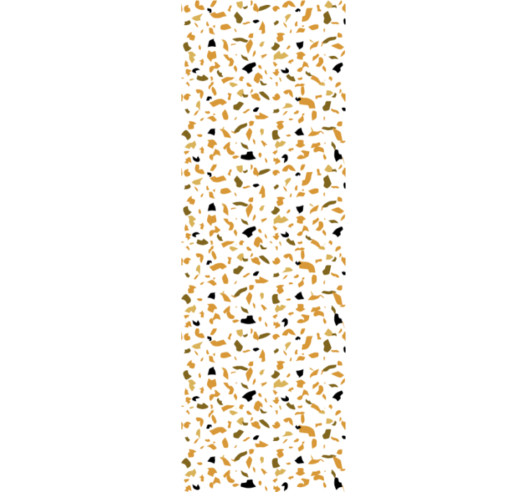 Warm colors Terrazzo style textured wallpaper - TenStickers