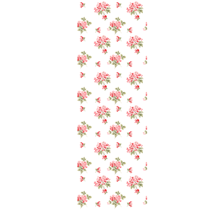 Vintage arrangements pattern flower wallpaper - TenStickers