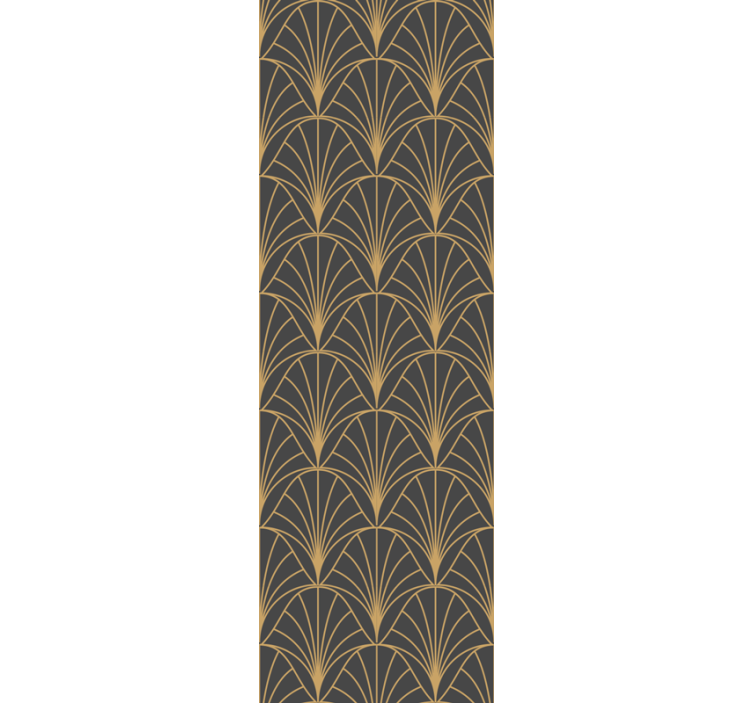 Elegant gold patterns modern wallpaper - TenStickers