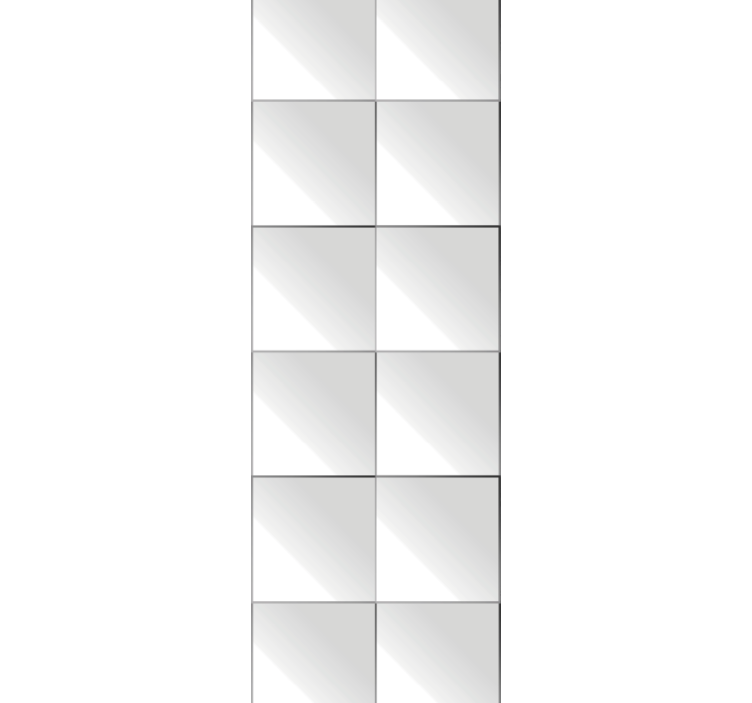 Clean simple pattern tile wallpaper - TenStickers