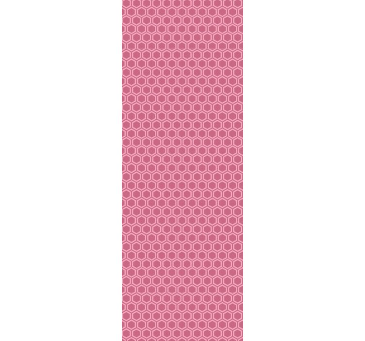 Honeycomb Textured Background polka dots wallpaper - TenStickers