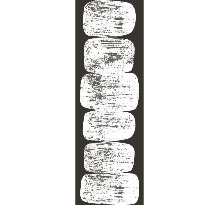 Mid-Century geometric shapes Modern Wallpaper - TenStickers