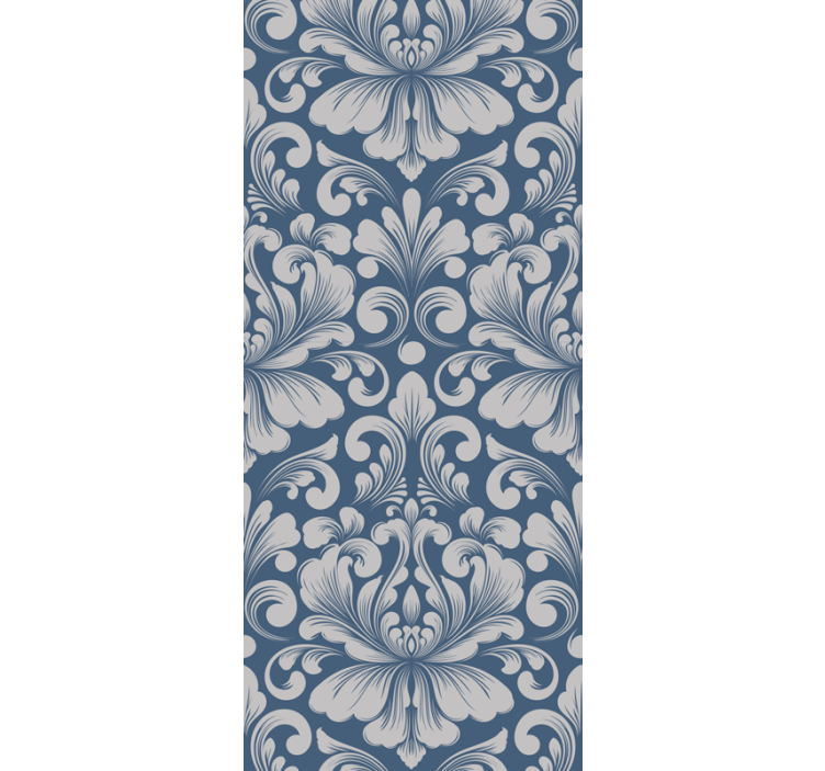 Floral ornament wallpaper stylish floral design - TenStickers