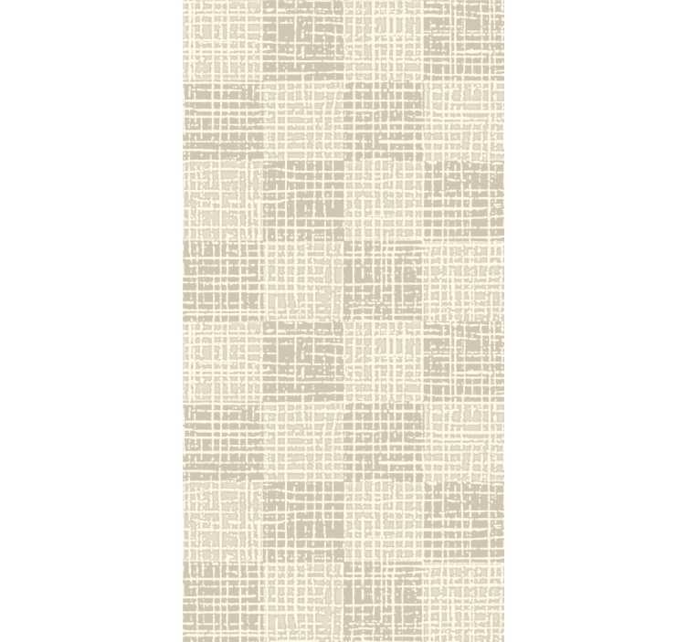 Neutral Grid Lines texture pattern wallpaper - TenStickers