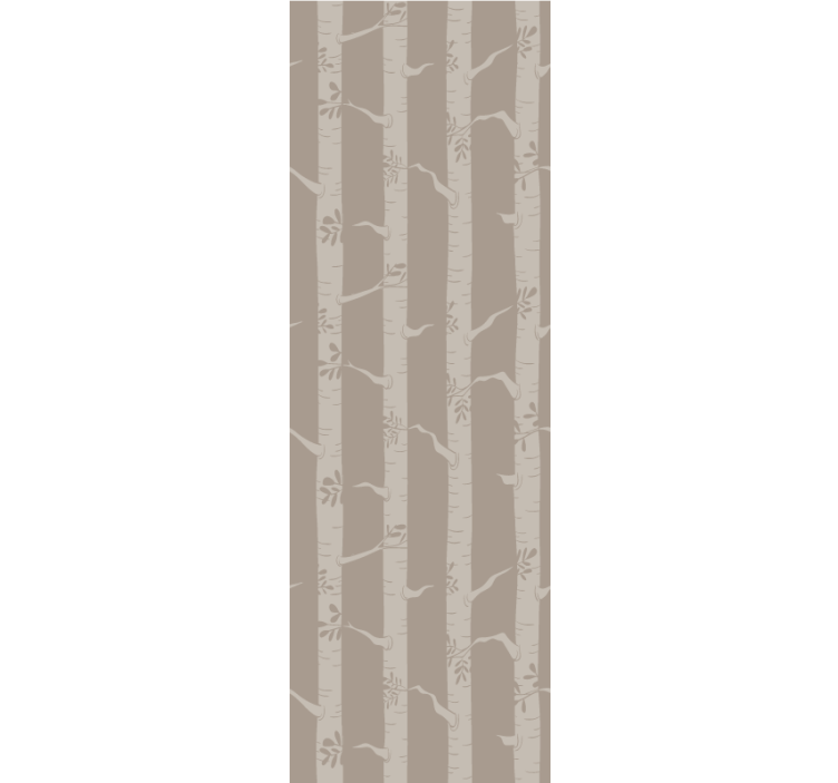 Bamboo Forest Pattern tree wallpaper - TenStickers