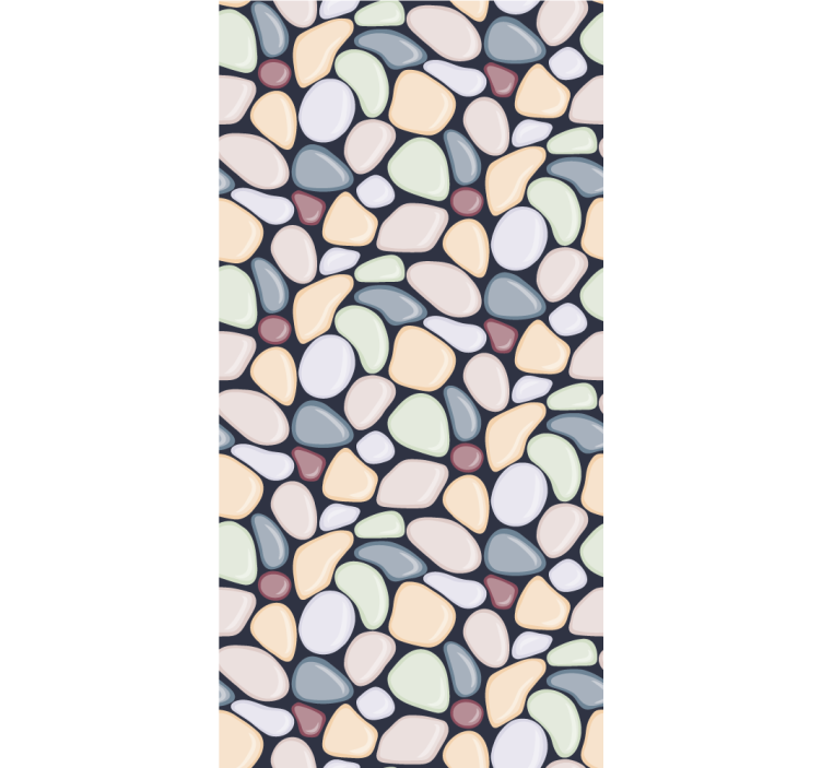 Texture pattern wallpaper pebble design - TenStickers
