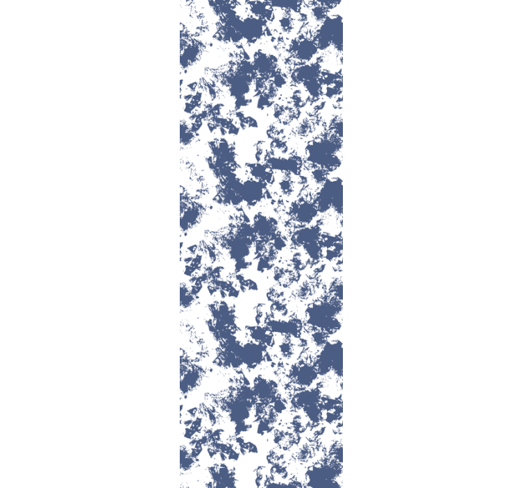 Cosmopolitan-style Blue patches Wallpaper - TenStickers