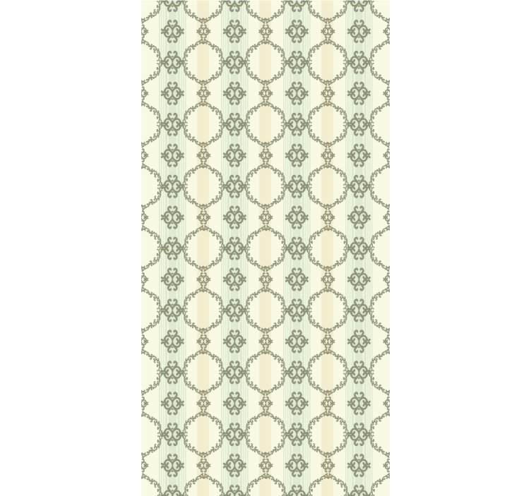 Vintage french floral Classic Wallpaper - TenStickers