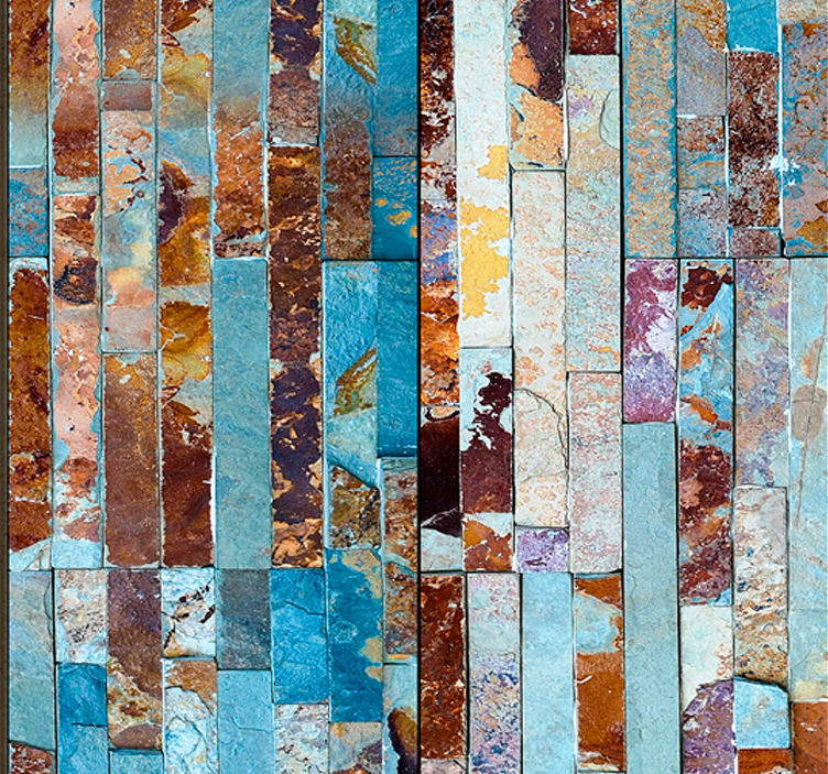 Evening Campfire Textured Wallpaper - TenStickers